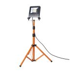 Ledvance LED Floodlight Worklight Tripod Dark Grey 50W 4500lm 120D - 840 Cool White | IP65 - Symmetrical