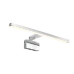 Nordlux Marlee 50 Wall Light Metal Chrome 8.9W 800lm - 930 Warm White | IP44 - Best Colour Rendering