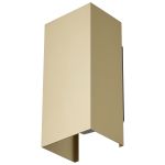 D'Lite Wall Light Aurora Aluminium Gold Up & Down 6.5W 500lm - 830-840 CCT | IP54