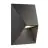 Nordlux Pontio Wall Light Aluminium Black | IP54 - Suitable For 1x GU10
