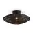 Good&Mojo Ceiling Light Tanami Rattan Black | Suitable for 1x E27 