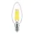 Philips MASTER LED E14 Candle Filament Clear 5.9W 806lm - 922-927 Dim To Warm | Best Colour Rendering - Dimmable - Replaces 60W
