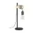 Eglo Table Lamp Townshend Steel Wood Black Brown | IP20 - Suitable for 1x E27 