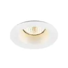 SLV New Tria 68 Spot Aluminium White Round 8.3W 570lm 38D - 930 Warm White | Cutout 68mm -  Best Colour Rendering - Dimmable 