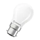 Ledvance Classic LED B22 Pear Frosted 3.4W 470lm - 827 Extra Warm White | Dimmable - Replaces 40W