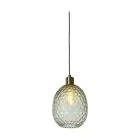 It's about RoMi Pendant Venice Glass Green | Suitable for 1x E27 