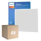 Multipack 4x Philips LED Panel Ledinaire RC065B G5 28W 3400lm - 830-840 CCT | 60x60cm - UGR 