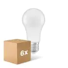 Multipack 6x Ledvance Classic LED E27 Pear Frosted 14W 1521lm - 827 Extra Warm White | Dimmable - Replaces 100W