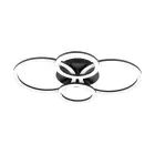 Eglo Ceiling Light Parrapos-Z Steel Black 6.5W 5800lm - 830-865 Tunable White | IP20 - Zigbee Dimmable